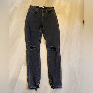 Abercrombie & Fitch High Rise Super Skinny Curve Love
